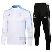 Chandal de Sudadera del Real Madrid 2021-2022 Blanco