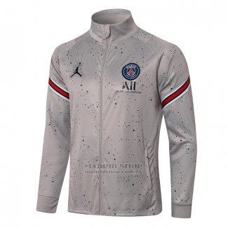 Chaqueta del Paris Saint-Germain Jordan 2021-2022 Gris