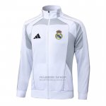 Chaqueta del Real Madrid 2025-2026 Blanco Gris