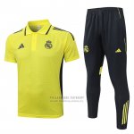 Conjunto Polo del Real Madrid 2025-2026 Amarillo