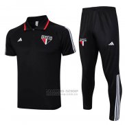 Conjunto Polo del Sao Paulo 2023-2024 Negro