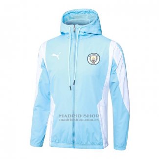Rompevientos del Manchester City 2024-2025 Azul