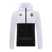 Rompevientos del Real Madrid 2023-2024 Negro y Blanco