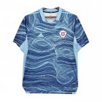 Tailandia Camiseta Chile Portero 2021-2022 Azul