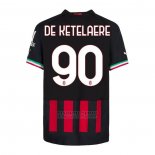 Camiseta AC Milan Jugador De Ketelaere 1ª 2022-2023