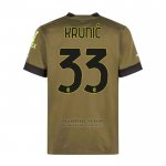 Camiseta AC Milan Jugador Krunic 3ª 2022-2023