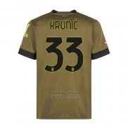 Camiseta AC Milan Jugador Krunic 3ª 2022-2023