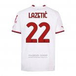 Camiseta AC Milan Jugador Lazetic 2ª 2022-2023