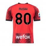 Camiseta AC Milan Jugador Musah 1ª 2023-2024