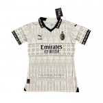 Camiseta AC Milan Pleasures Portero Mujer 2023-2024