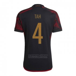 Camiseta Alemania Jugador Tah 2ª 2022