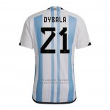 Camiseta Argentina Jugador Dybala 1ª 2022