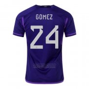 Camiseta Argentina Jugador Gomez 2ª 2022