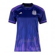 Camiseta Argentina 2ª Mujer 2022