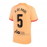 Camiseta Atletico Madrid Jugador R.De Paul 3ª 2022-2023