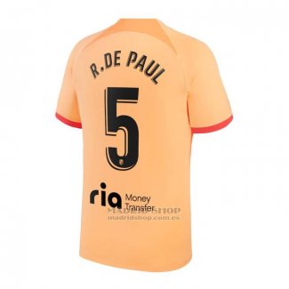 Camiseta Atletico Madrid Jugador R.De Paul 3ª 2022-2023