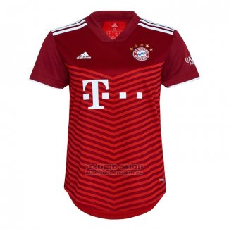 Camiseta Bayern Munich 1ª Mujer 2021-2022