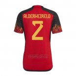 Camiseta Belgica Jugador Alderweireld 1ª 2022