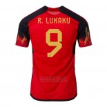 Camiseta Belgica Jugador R.Lukaku 1ª 2022