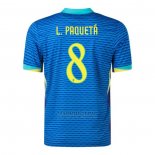 Camiseta Brasil Jugador L.Paqueta 2ª 2024