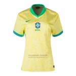 Camiseta Brasil 1ª Mujer 2024