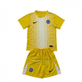 Camiseta Chelsea Portero Nino 2025-2026 Amarillo