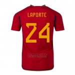 Camiseta Espana Jugador Laporte 1ª 2022