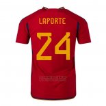 Camiseta Espana Jugador Laporte 1ª 2022