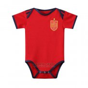 Camiseta Espana 1ª Bebe 2022