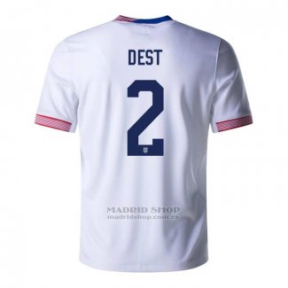 Camiseta Estados Unidos Jugador Dest 1ª 2024