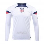 Camiseta Estados Unidos 1ª Manga Larga 2022