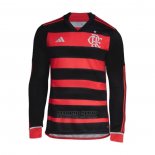 Camiseta Flamengo 1ª Manga Larga 2024