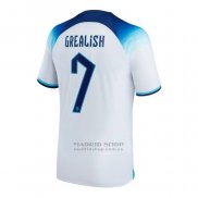 Camiseta Inglaterra Jugador Grealish 1ª 2022