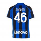 Camiseta Inter Milan Jugador Zanotti 1ª 2022-2023