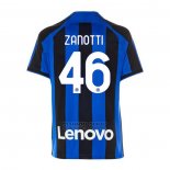 Camiseta Inter Milan Jugador Zanotti 1ª 2022-2023
