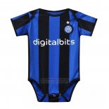 Camiseta Inter Milan 1ª Bebe 2022-2023