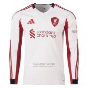 Camiseta Liverpool 2ª Manga Larga 2025-2026