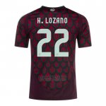 Camiseta Mexico Jugador H.Lozano 2ª 2024