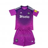 Camiseta Newcastle United Portero Nino 2025-2026 Purpura