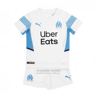 Camiseta Olympique Marsella 1ª Nino 2021-2022