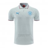Camiseta Polo del Manchester City 2022-2023 Gris