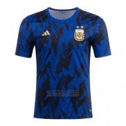 Camiseta Pre Partido del Argentina 2022 Azul