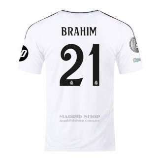 Camiseta Real Madrid Jugador Brahim 1ª 2024-2025