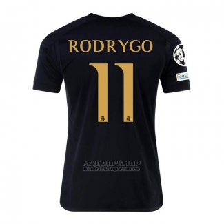 Camiseta Real Madrid Jugador Rodrygo 3ª 2023-2024