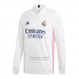 Camiseta Real Madrid 1ª Manga Larga 2020-2021