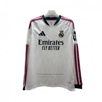 Camiseta Real Madrid 1ª Manga Larga 2026-2027