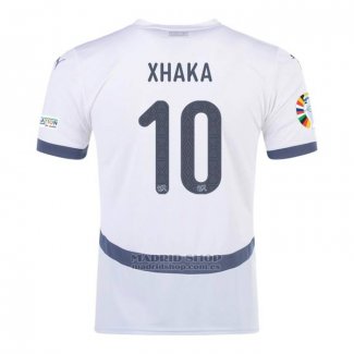 Camiseta Suiza Jugador Xhaka 2ª 2024-2025