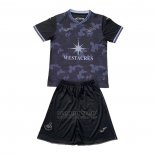Camiseta Swansea City 2ª Nino 2024-2025