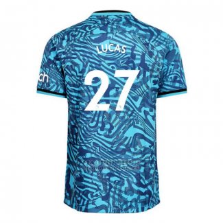 Camiseta Tottenham Hotspur Jugador Lucas 3ª 2022-2023