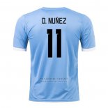 Camiseta Uruguay Jugador D.Nunez 1ª 2022